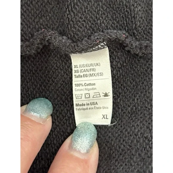 100 Thieves‎ Geography Hoodie Black Red Sweatshirt Gaming Streetwear Size XL EUC - Picture 8 of 8